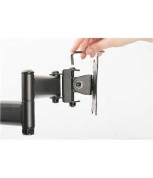 Digitus | Desk Mount | DA-90349 | Adjustable Height, Rotate, Tilt | Black