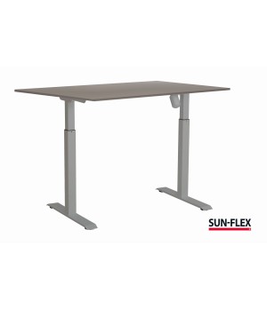 Reguliuojamo aukščio stalas SUN-FLEX  ADAPT II, elektrinis, pilkas 120x80