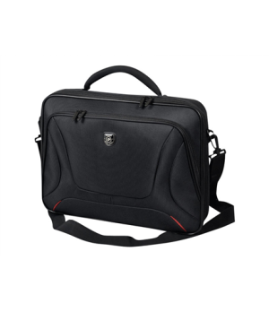 PORT DESIGNS | Courchevel | Fits up to size 15.6 " | Messenger - Briefcase | Black | Shoulder strap