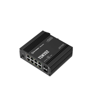 Teltonika Switch, 8 ports | TSW202 | L2 managed | Wall-mountable | SFP ports quantity 2