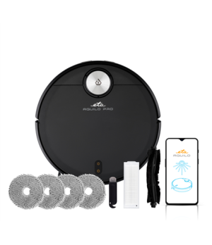 ETA | Robotic Vacuum Cleaner | ETA724390000 Aquilo PRO | Wet&Dry | Operating time (max) 180 min | Li-ion | 5200 mAh | Dust capac