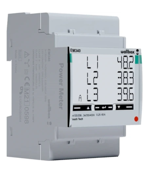 Wallbox Power Meter (3 phase up to 65A/PRO380Mod/Inepro) | MTR-3P-65A-IN