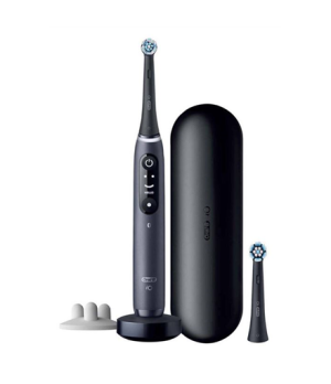 Oral-B | Electric Toothbrush | iO7s Black Onyx | Rechargeable | For adults | Number of brush heads included 2 | Number of teeth 