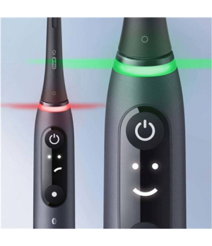 Oral-B | Electric Toothbrush | iO7s Black Onyx | Rechargeable | For adults | Number of brush heads included 2 | Number of teeth 