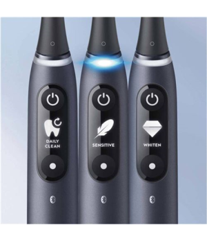 Oral-B | Electric Toothbrush | iO7s Black Onyx | Rechargeable | For adults | Number of brush heads included 2 | Number of teeth 