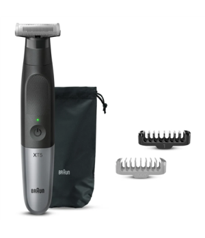 All-in-one Trimmer | XT5200 | Cordless | Wet & Dry | Number of length steps 4 | Black/Silver