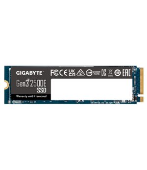 Gigabyte G325E1TB | 1000 GB | Solid-state drive interface PCIe 3.0x4, NVMe1.3 | Read speed 2400 MB/s | Write speed 1800 MB/s