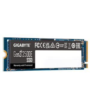 Gigabyte G325E1TB | 1000 GB | Solid-state drive interface PCIe 3.0x4, NVMe1.3 | Read speed 2400 MB/s | Write speed 1800 MB/s