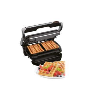 TEFAL | OptiGrill+ + Waffle plate set | GC716D12 | Electric Grill | 2000 W | Silver