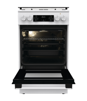 Gorenje | Cooker | GK5C61WF | Hob type Gas | Oven type Electric | White | Width 50 cm | Depth 59.4 cm | 62 L