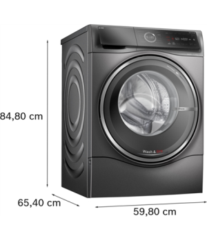 Bosch | Washing Machine | WNC254ARSN | Energy efficiency class A/D | Front loading | Washing capacity 10.5 kg | 1400 RPM | Depth