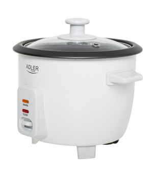 Adler Rice Cooker | AD 6418 | 300 W | 0.6 L | Number of programs 2 | White