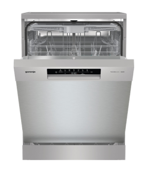 Dishwasher | GS643E90X | Free standing | Width 59.9 cm | Number of place settings 16 | Number of programs 6 | Energy efficiency 