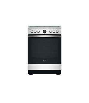 INDESIT Cooker | IS67G8CHX/E/1 | Hob type Gas | Oven type Electric | Stainless steel | Width 60 cm | Depth 60 cm | 73 L