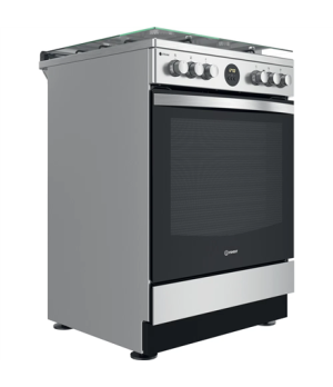 INDESIT Cooker | IS67G8CHX/E/1 | Hob type Gas | Oven type Electric | Stainless steel | Width 60 cm | Depth 60 cm | 73 L