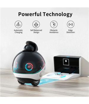 Enabot Family Robot IP Camera | EBO X | 8 MP | 1.8 | H265 | Micro SD, Max. 256GB