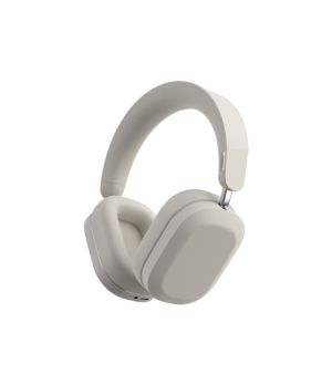 Mondo | Headphones | by Defunc | Bluetooth | Over-Ear | Microphone | Wireless | Greige / Beige