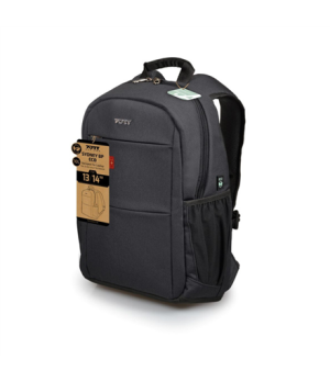 PORT DESIGNS | ECO SYDNEY | Fits up to size 13/14 " | Backpack | Black | Shoulder strap