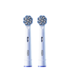 Oral-B | Replaceable toothbrush heads | EB60X-2 Sensitive Clean Pro | Heads | For adults | Number of brush heads included 2 | Wh