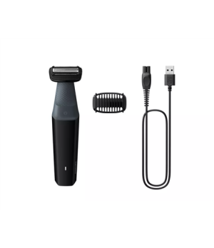 Philips | Hair clipper for body | BG3017/01 | Cordless | Wet & Dry | Number of length steps 1 | Black