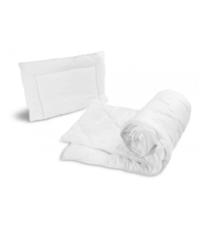 Sensillo | SILLO-4351 | White | Pillow and blanket for baby, 60x40 cm, 135x100 cm