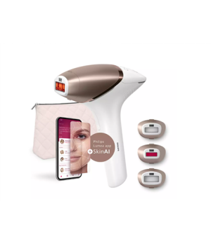 Philips | IPL Hair remover with SenseIQ | BRI973/00 | Bulb lifetime (flashes) 450.000 | Number of power levels 5 | White/Rose Go