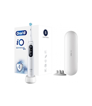 Oral-B Electric Toothbrush | iO6 | Rechargeable | For adults | Number of brush heads included 1 | Number of teeth brushing modes