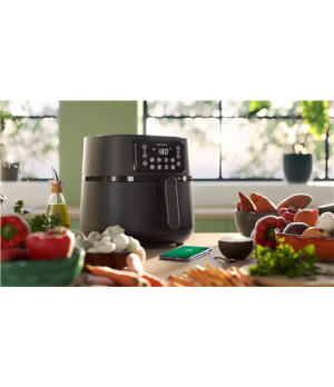 Philips XXL Airfryer | HD9285/90 | Power 2000 W | Capacity 7.2 L | Black/Dark silver