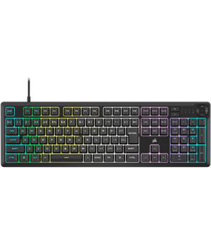 Corsair K55 CORE RGB | Gaming keyboard | Wired | NA | Black | USB 2.0 Type-A