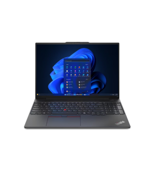 Lenovo ThinkPad E16 | Black | 16 " | IPS | WUXGA | 1920 x 1200 pixels | Anti-glare | AMD Ryzen 7 | 7735HS | 16 GB | SO-DIMM DDR5