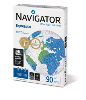 Biuro popierius NAVIGATOR EXPRESION A4, 90 g/m2, 500 lapų