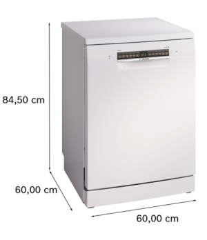 Dishwasher | SMS4HVW00E | Free standing | Width 60 cm | Number of place settings 14 | Number of programs 6 | Energy efficiency c