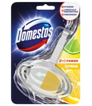 WC muilas DOMESTOS CITRUS, su dėklu, 35 g