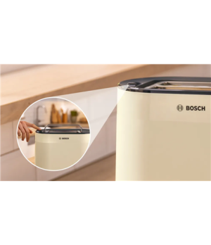 Bosch Toaster | TAT2M127 MyMoment | Power 950 W | Number of slots 2 | Housing material Plastic | Beige