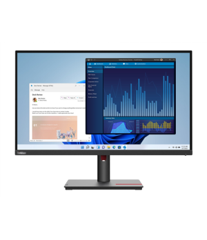 Lenovo | ThinkVision | T27p-30 | 27 " | IPS | 4K | 16:9 | 60 Hz | 4 ms | 3840 x 2160 | 350 cd/m² | HDMI ports quantity 1 | Black