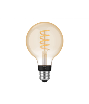 Hue WA 7W Filament G93 globe E27 | E27 | 7 W | Warm to cool white 2200-4500K | Bluetooth and Zigbee