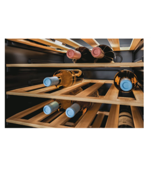 Candy | Wine Cooler | CWC 154 EEL/NF | Energy efficiency class G | Free standing | Bottles capacity 41 | Black