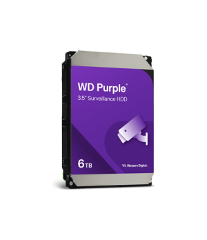 Western Digital | Hard Drive | Purple WD64PURZ | 5460 RPM | 6000 GB