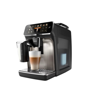 Philips | Series 5400 Coffee Maker | EP5447/90 | Pump pressure 15 bar | Built-in milk frother | Fully Automatic | 1500 W | Black