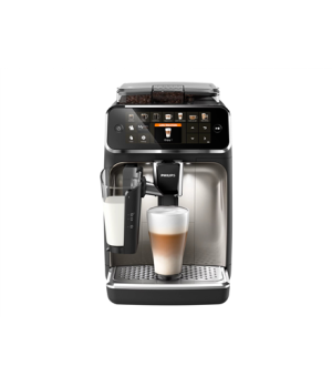 Philips | Series 5400 Coffee Maker | EP5447/90 | Pump pressure 15 bar | Built-in milk frother | Fully Automatic | 1500 W | Black