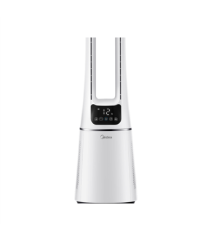 Midea | Bladeless Fan with Air purifier | MFP-120 | Stand fan | White | Diameter 15 cm | Number of speeds 10 | Oscillation | Yes