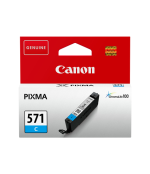 Ink Cartridge Canon CLI-571C CY 311pages OEM | Canon Cartridge | CLI-571C | Ink cartridges | Cyan