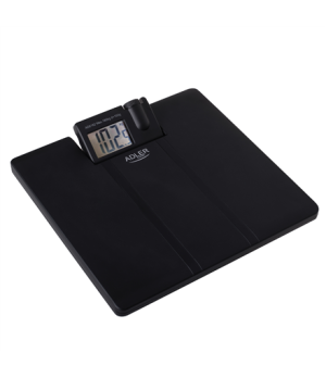 Adler | Bathroom Scale with Projector | AD 8182 | Maximum weight (capacity) 180 kg | Accuracy 100 g | Black