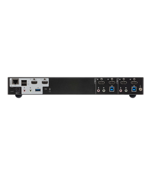 Aten CS1842-AT-G 2-Port True 4K HDMI Dual-View KVM Switch with Audio & USB 3.0 Hub | Aten