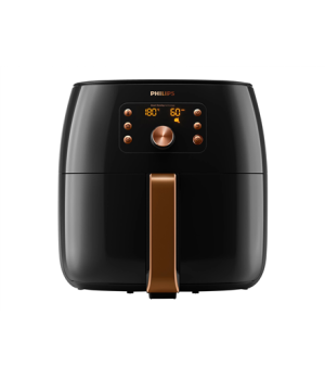 Philips | Premium Airfryer XXL | HD9867/90 | Power 2225 W | Capacity 7.3 L | Smart Sensing Technology | Black