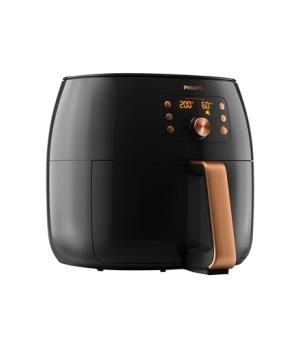 Philips | Premium Airfryer XXL | HD9867/90 | Power 2225 W | Capacity 7.3 L | Smart Sensing Technology | Black