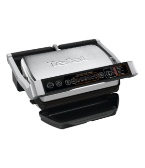 TEFAL | OptiGrill Initial | GC706D | Contact grill | 2000 W | Black/Stainless steel