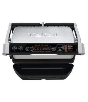 TEFAL | OptiGrill Initial | GC706D | Contact grill | 2000 W | Black/Stainless steel