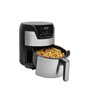 Princess | Digital Airfryer XXL | 182026 | Power 1500 W | Capacity 4.5 L | Black/Stainless Steel