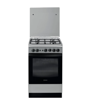 INDESIT Cooker | IS5G1PMX/E/1 | Hob type Gas | Oven type Gas | Stainless steel | Width 50 cm | Grilling | Depth 60 cm | 59 L